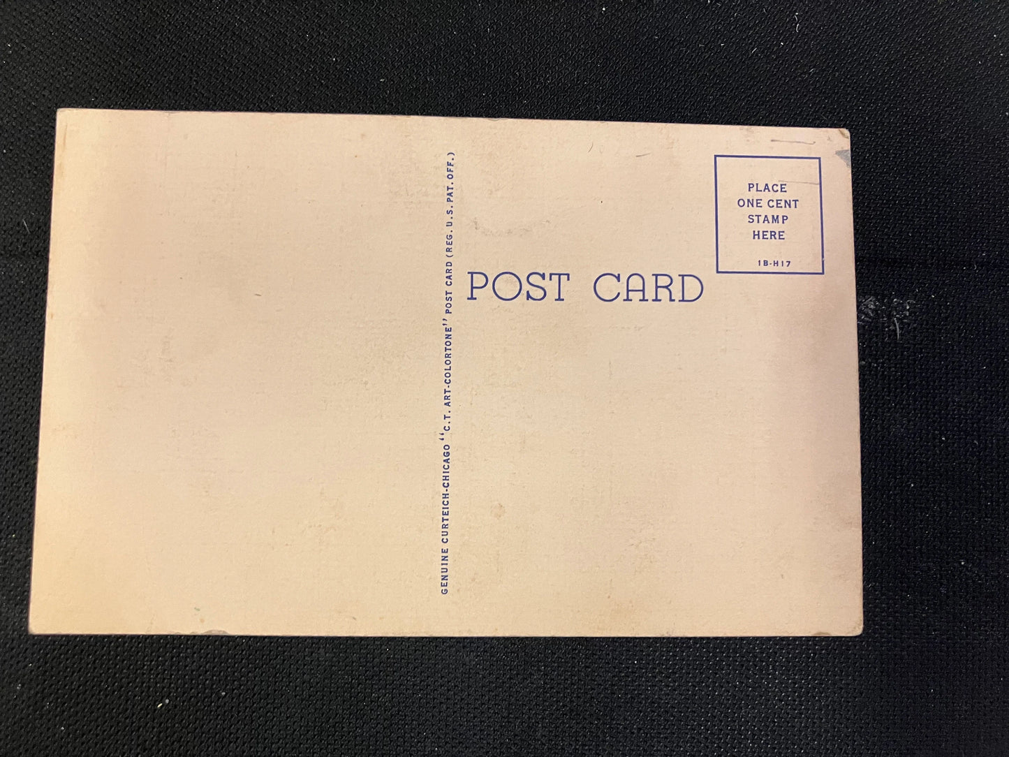 Old Glory - Curteich and Co. Inc. - Vintage Postcard