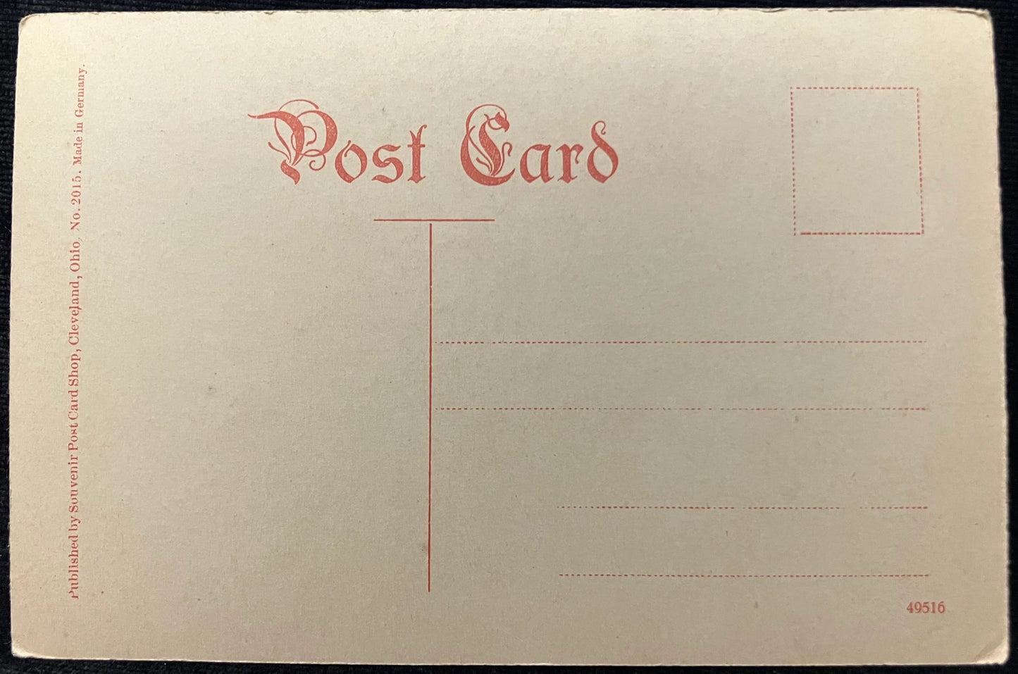 Rockefeller Park, Cleveland, Ohio - Vintage Park Postcard