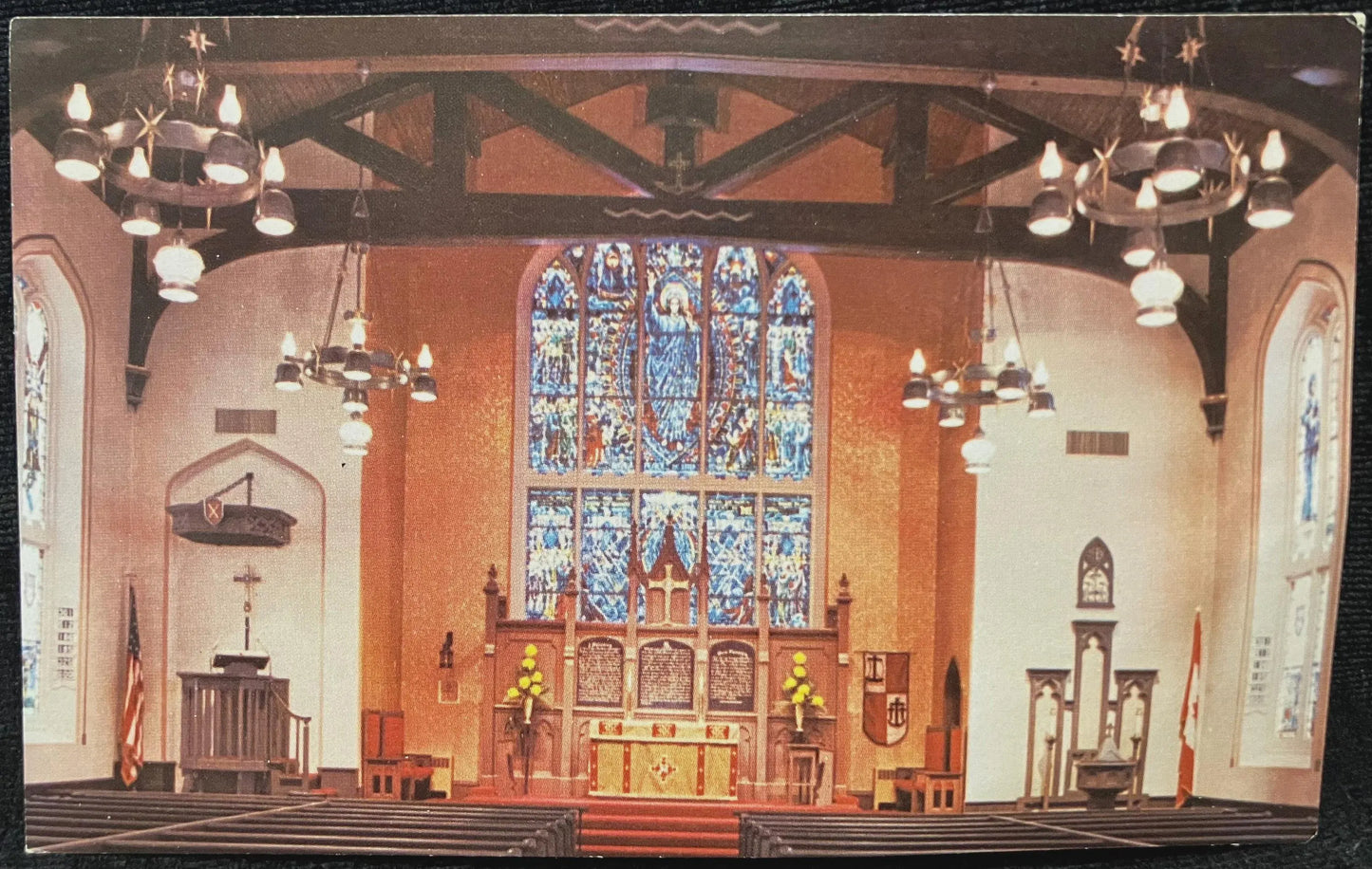 Old Mariners' Church - Detroit, Michigan - Vintage Postcard