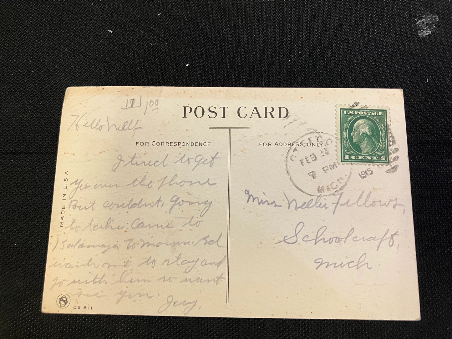 We Have Some Fine ‘Calves’ Here - Made in the USA- Vintage Postcard