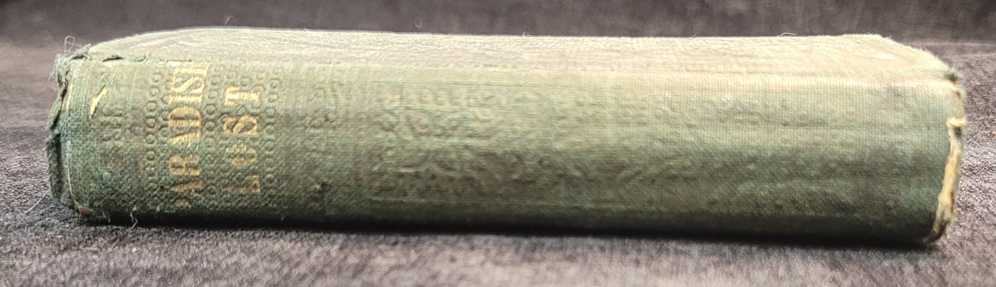 Paradise Lost by John Milton - Forward by Elijah Fenton - 1858-1867 - Miniature Book