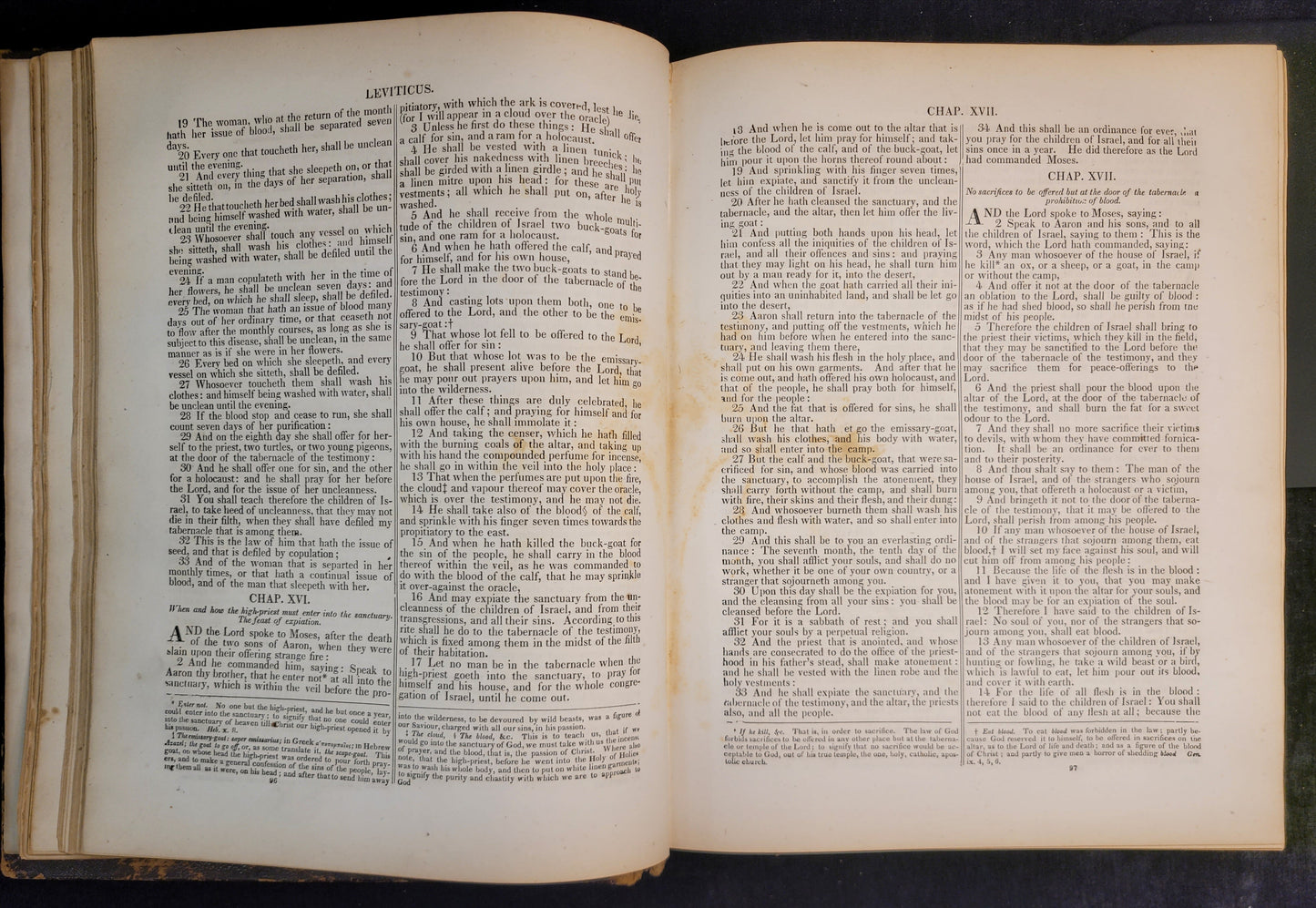 Family Catholic Bible with Illustrations and Ephemera - Late 1800s (1864-1870)