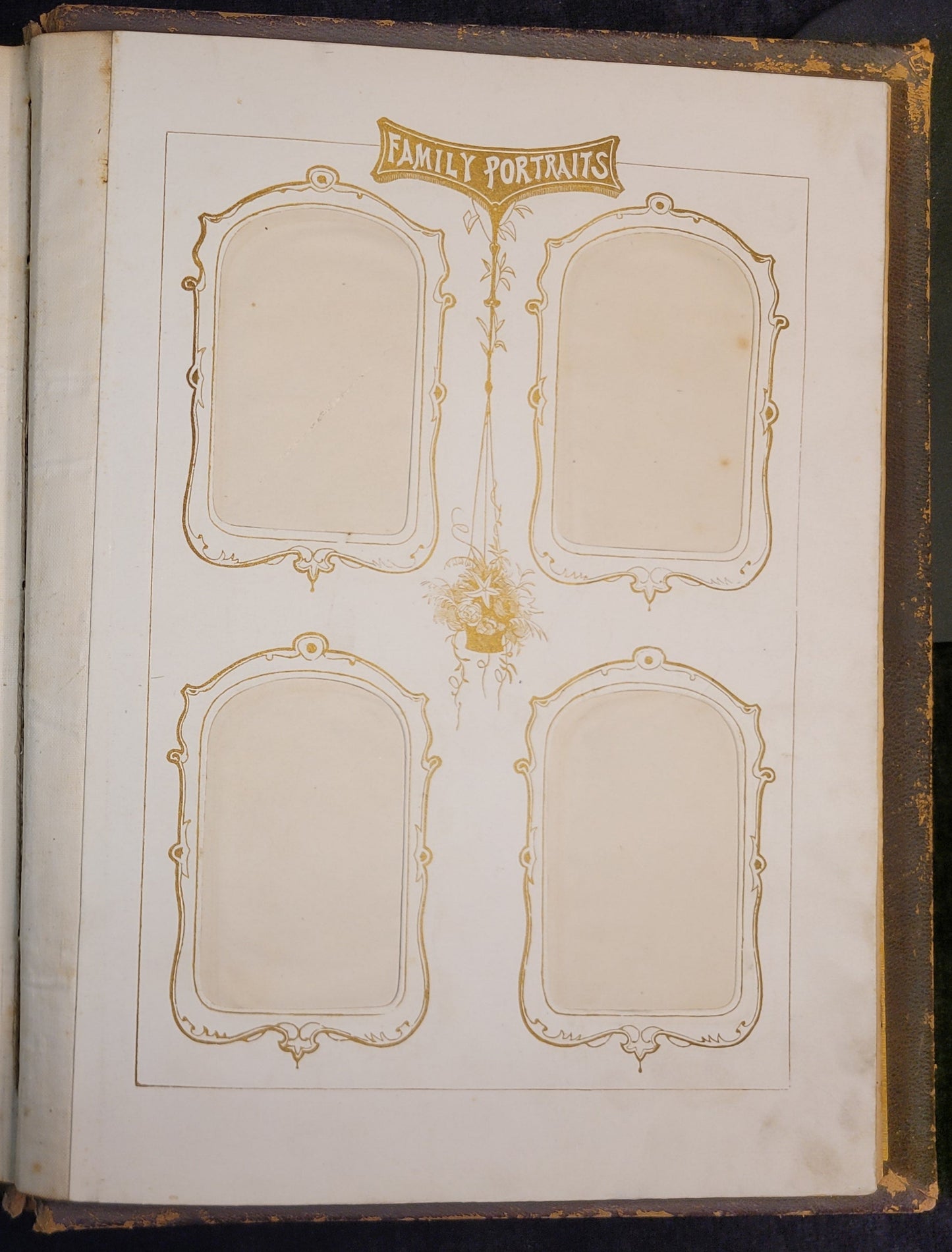 Family Catholic Bible with Illustrations and Ephemera - Late 1800s (1864-1870)