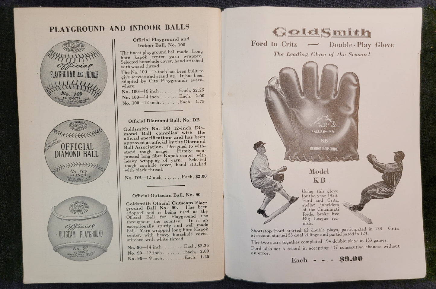 Goldsmith - Official Collegiate Football and Basketball Rules - 1929-1930