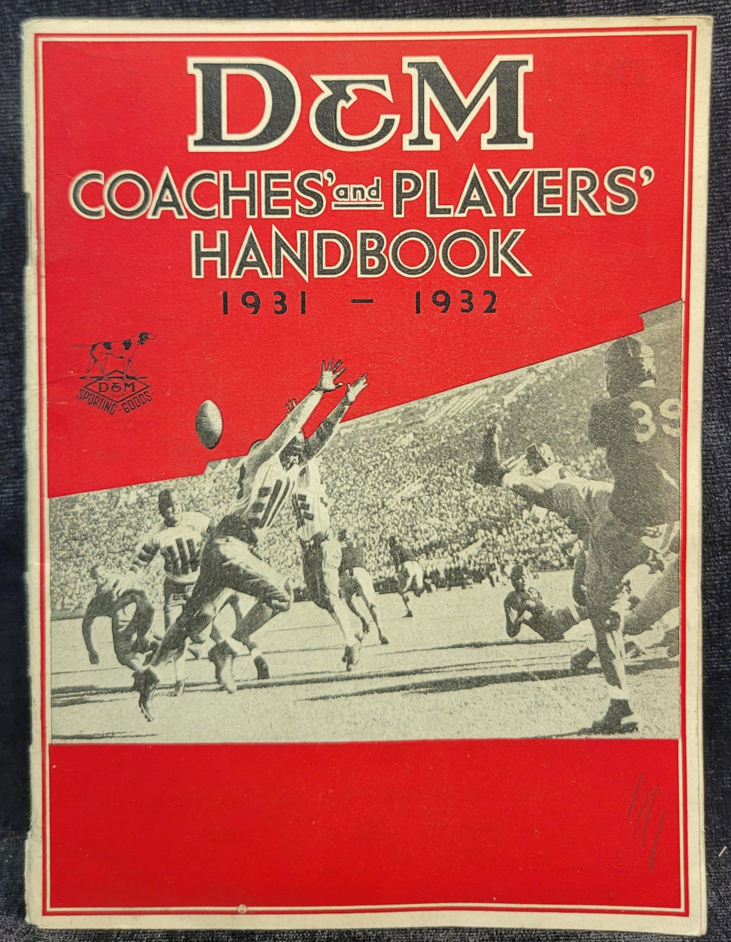 D&M - Coaches' and Players' Handbook - 1931-1392
