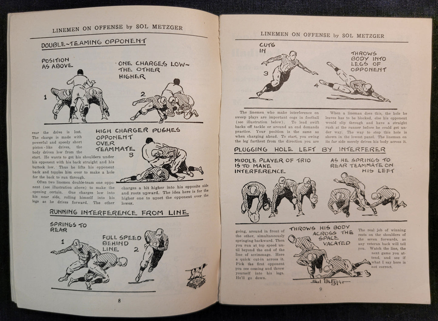 D&M - Coaches' and Players' Handbook - 1931-1392