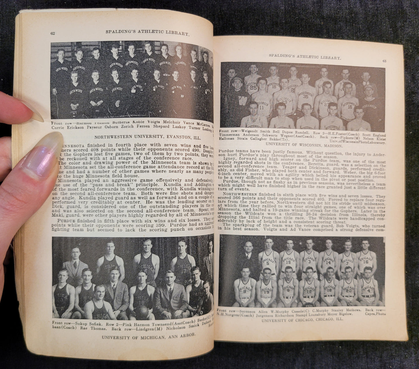 Spalding's Basketball - Official Guide - 1939-1940