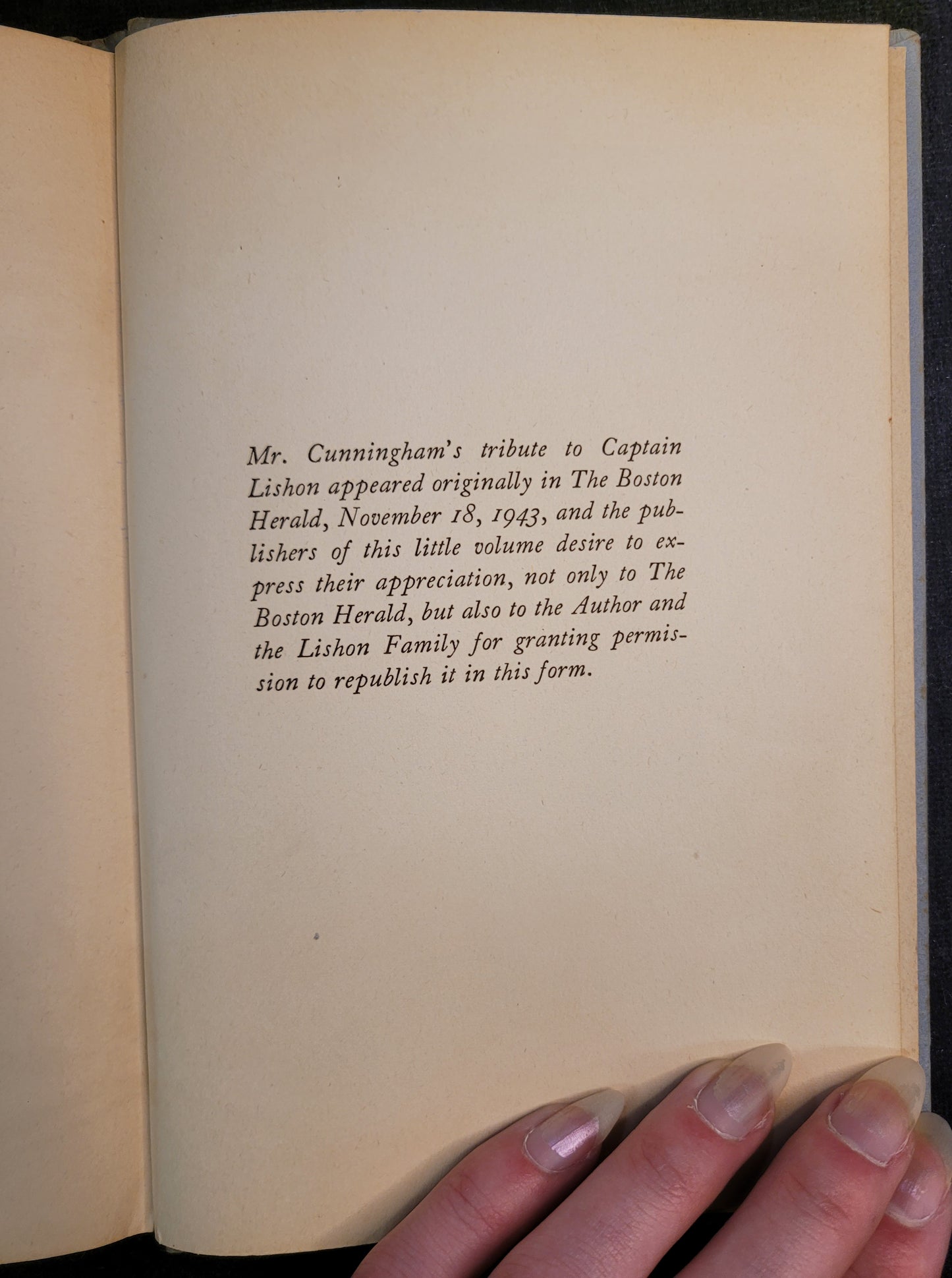 The Kid Next Door by Bill Cunningham - 1944 First Printing