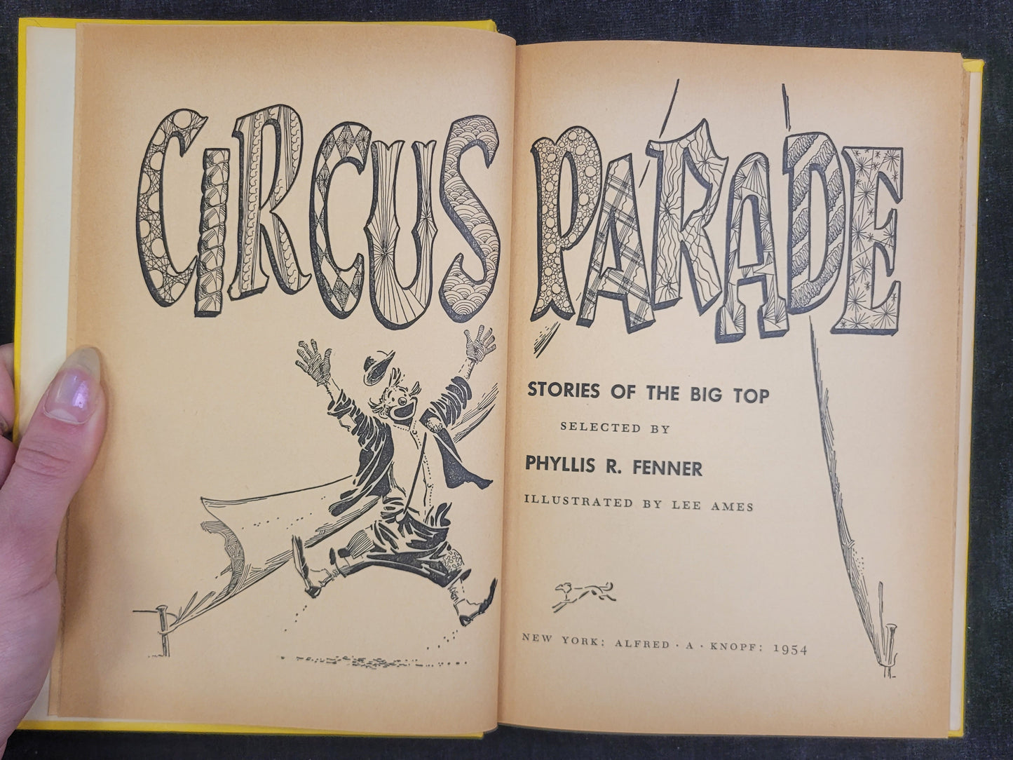 Circus Parade: Stories of the Big Top Selected by Phyllis R. Fenner - 1955