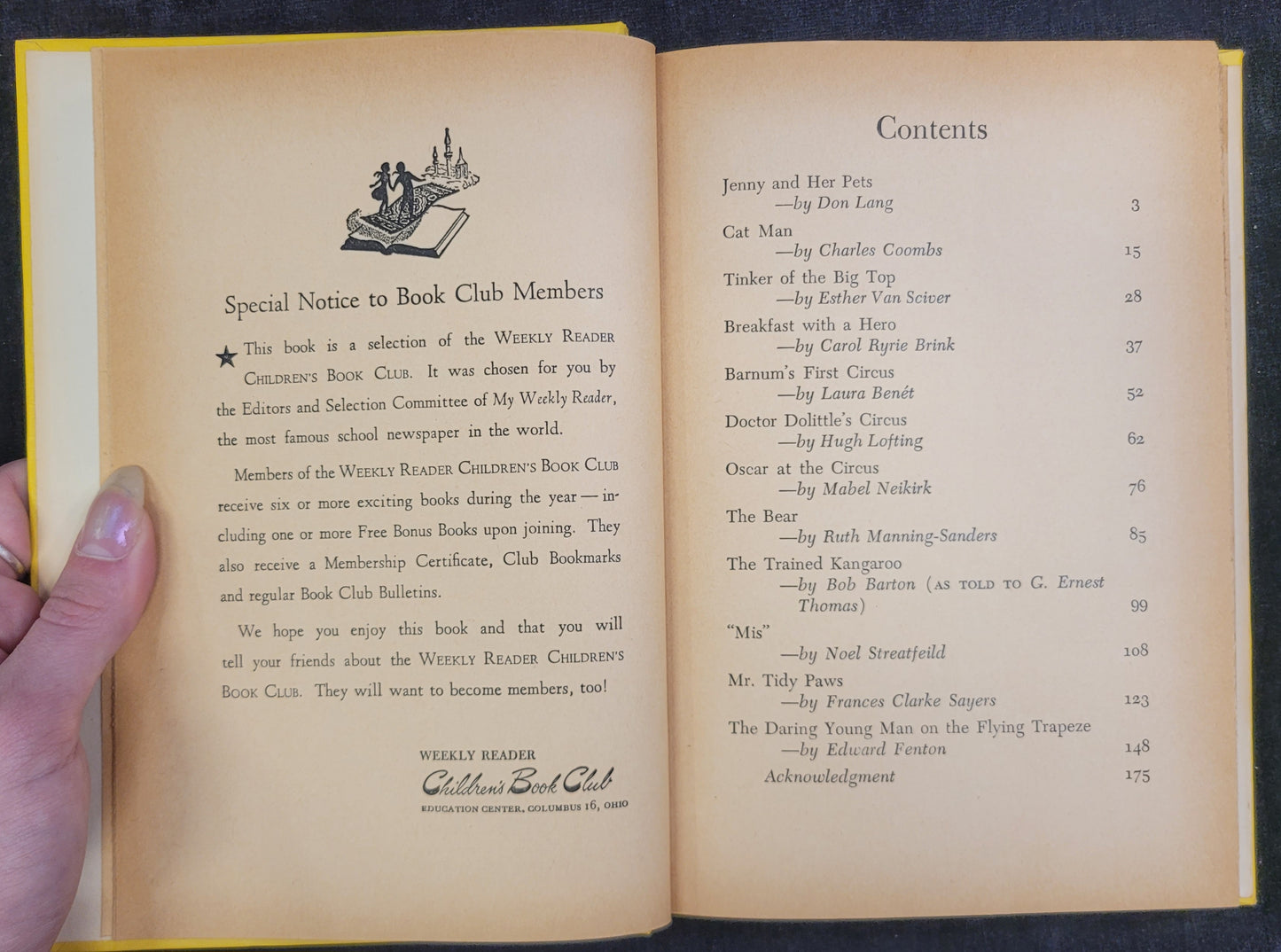 Circus Parade: Stories of the Big Top Selected by Phyllis R. Fenner - 1955