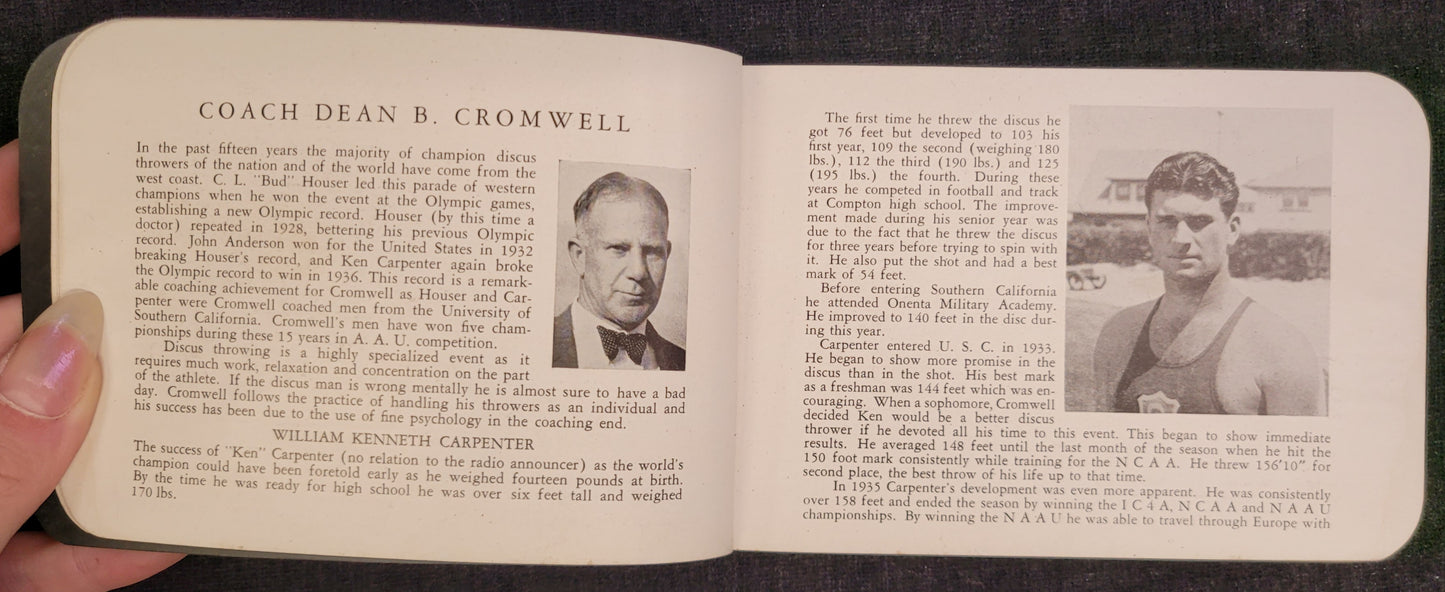 The Discus Throw by Dean B. Cromwell - Flicker Book - 1939