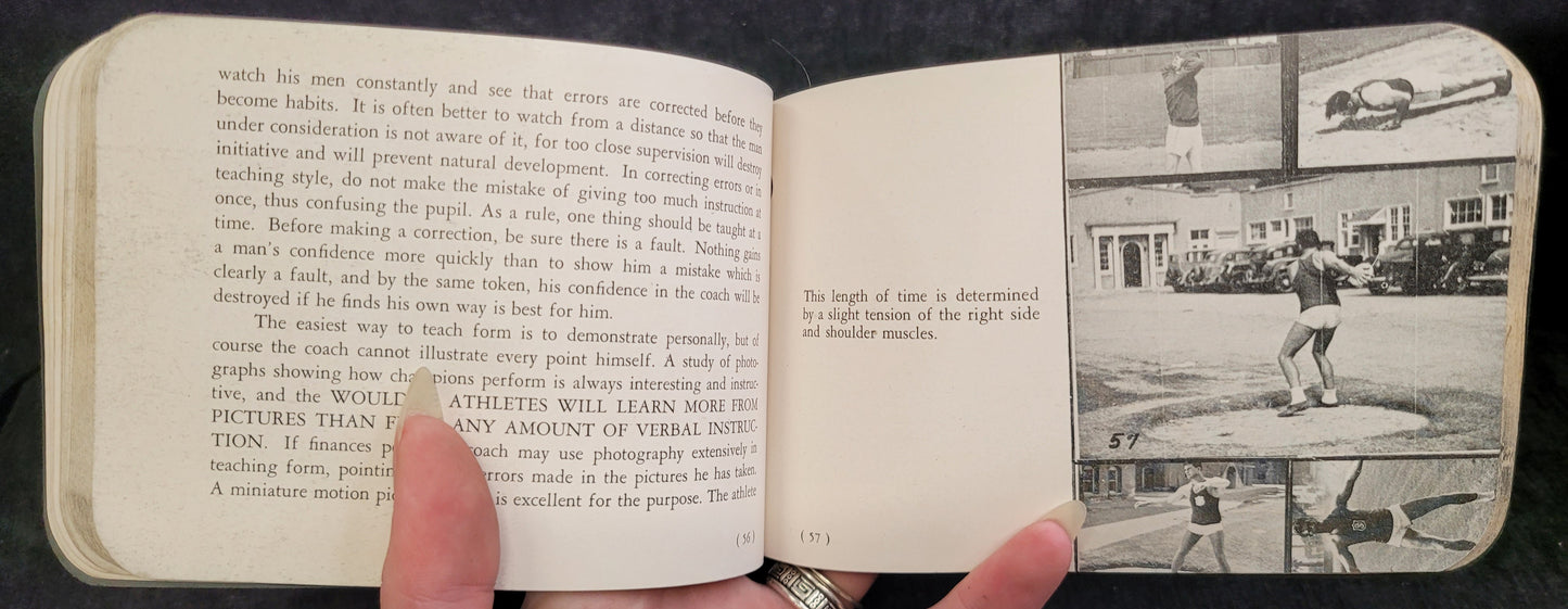 The Discus Throw by Dean B. Cromwell - Flicker Book - 1939