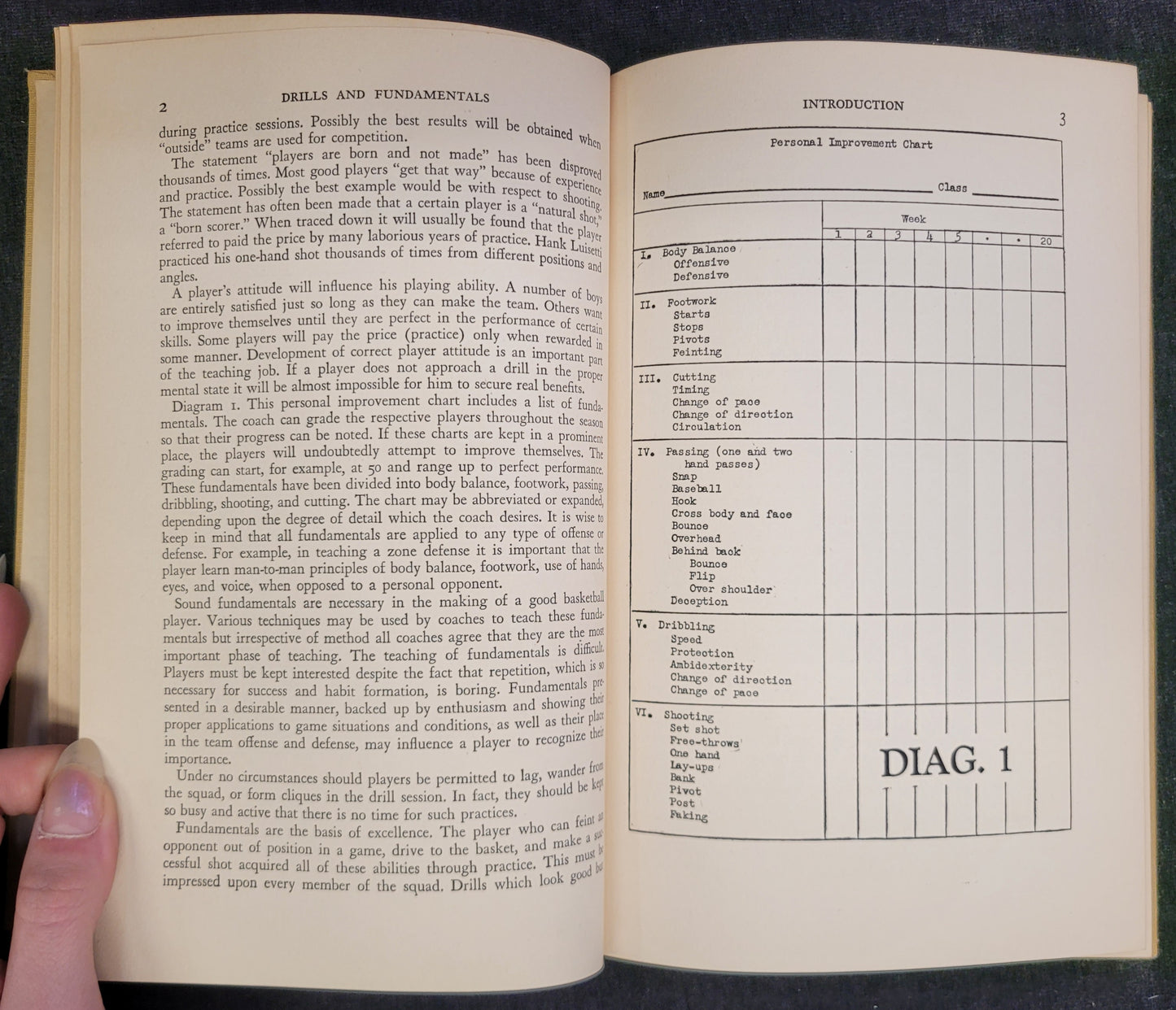 Clair Bee's Basketball Library - Book II: Drills and Fundamentals - 1942