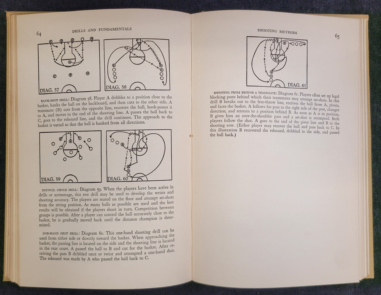 Clair Bee's Basketball Library - Book II: Drills and Fundamentals - 1942