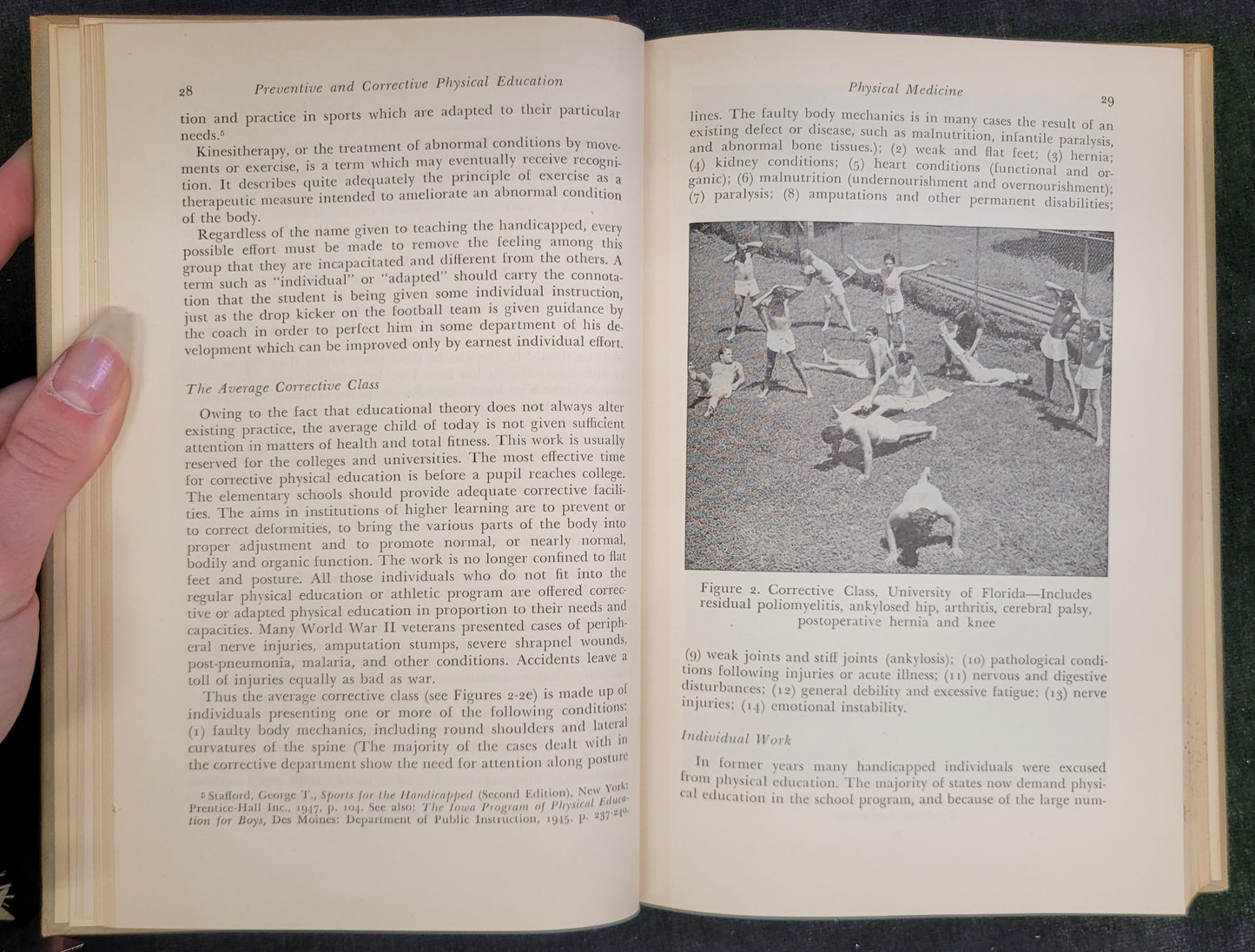 Preventive and Corrective Physical Education by George T. Stafford, Ed D. - 1950