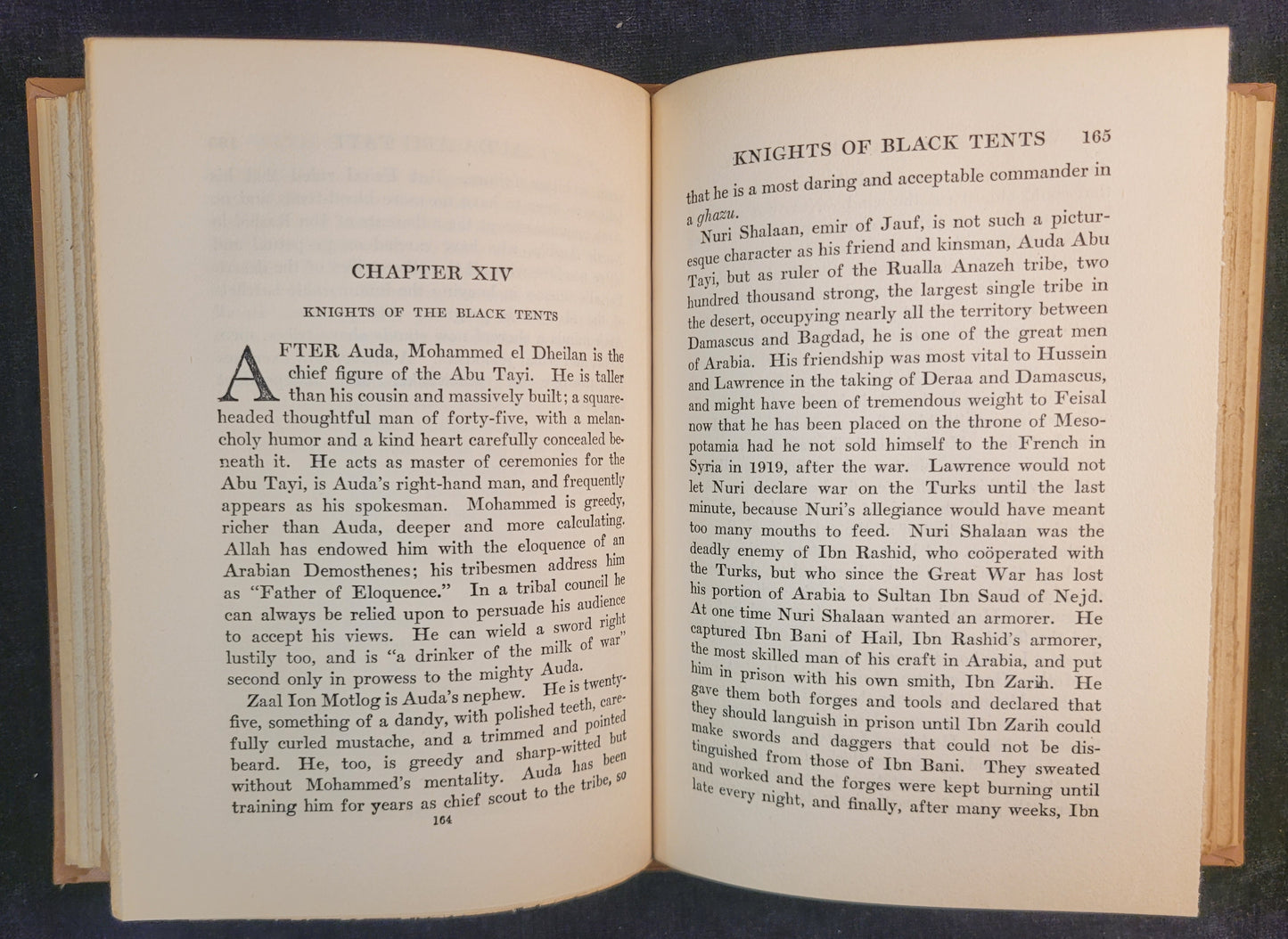 With Lawrence In Arabia by Lowell Thomas - With Pictures by H. A. Chase and the Author - 1924 First Edition