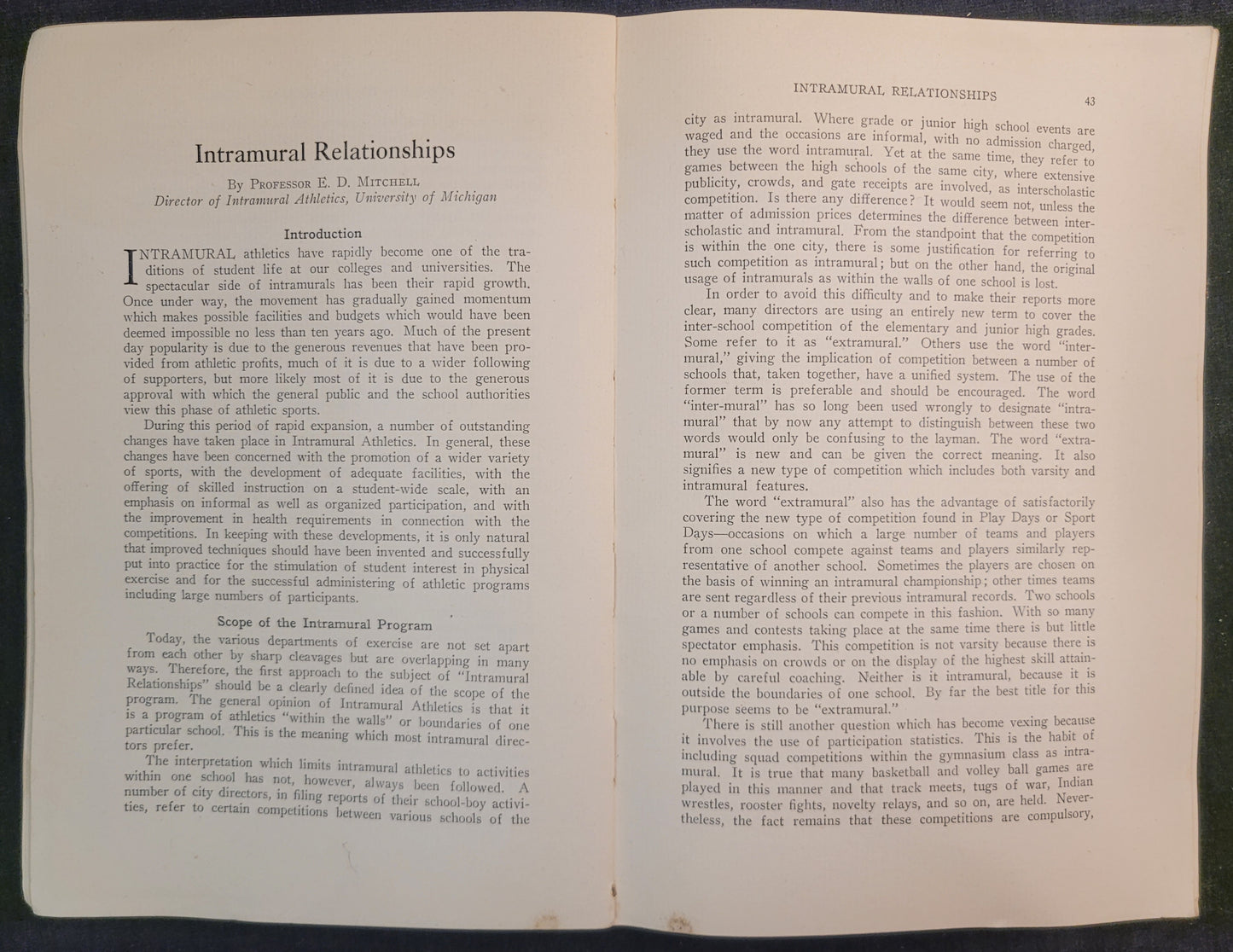 The Research Quarterly of the American Physical Education Association - Volume III No. 2 - May 1932