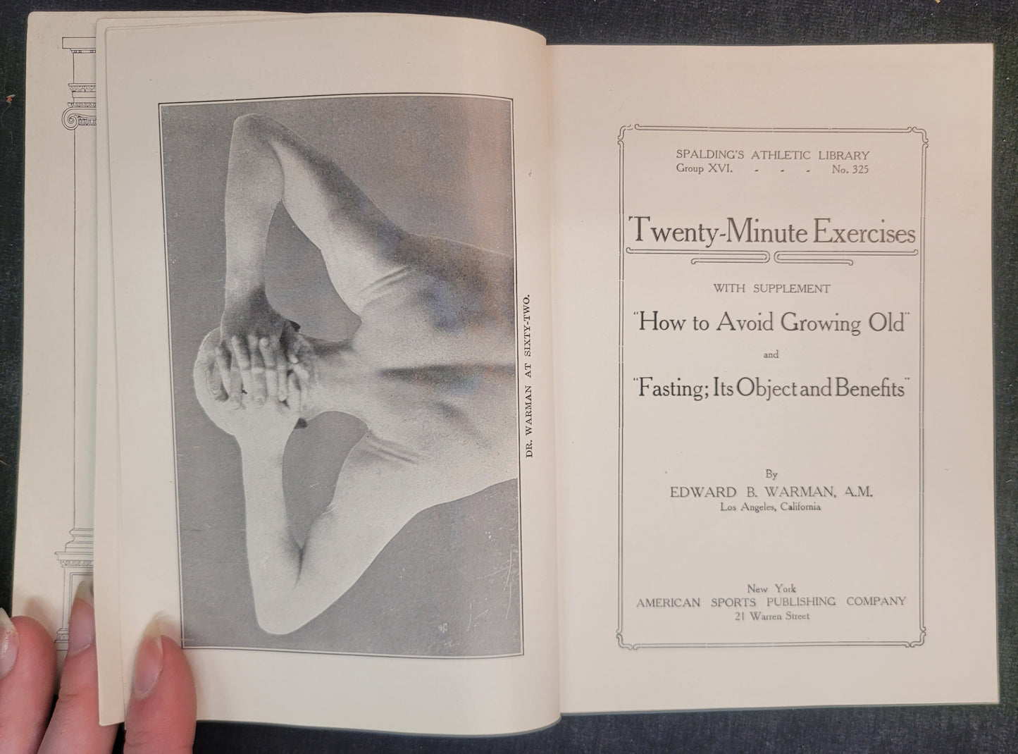 Twenty Minute Exercises by Edward B. Warman - 1930