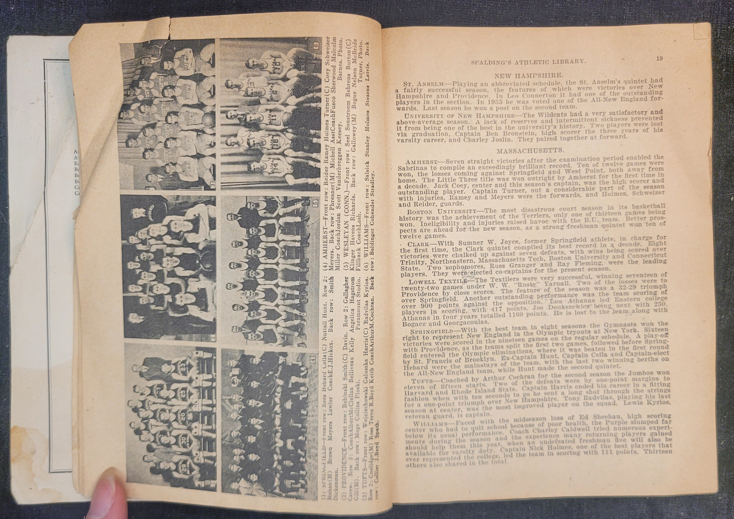 Spalding's Official Basketball Guide and Playing Rules - 1936-37