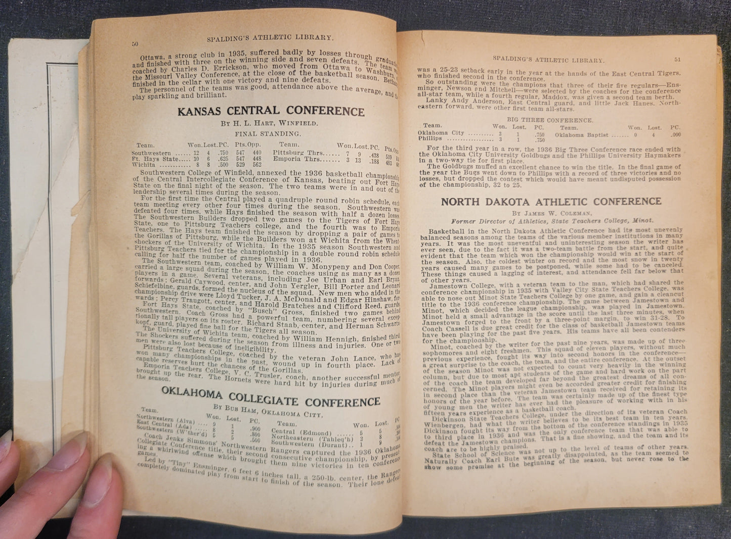 Spalding's Official Basketball Guide and Playing Rules - 1936-37