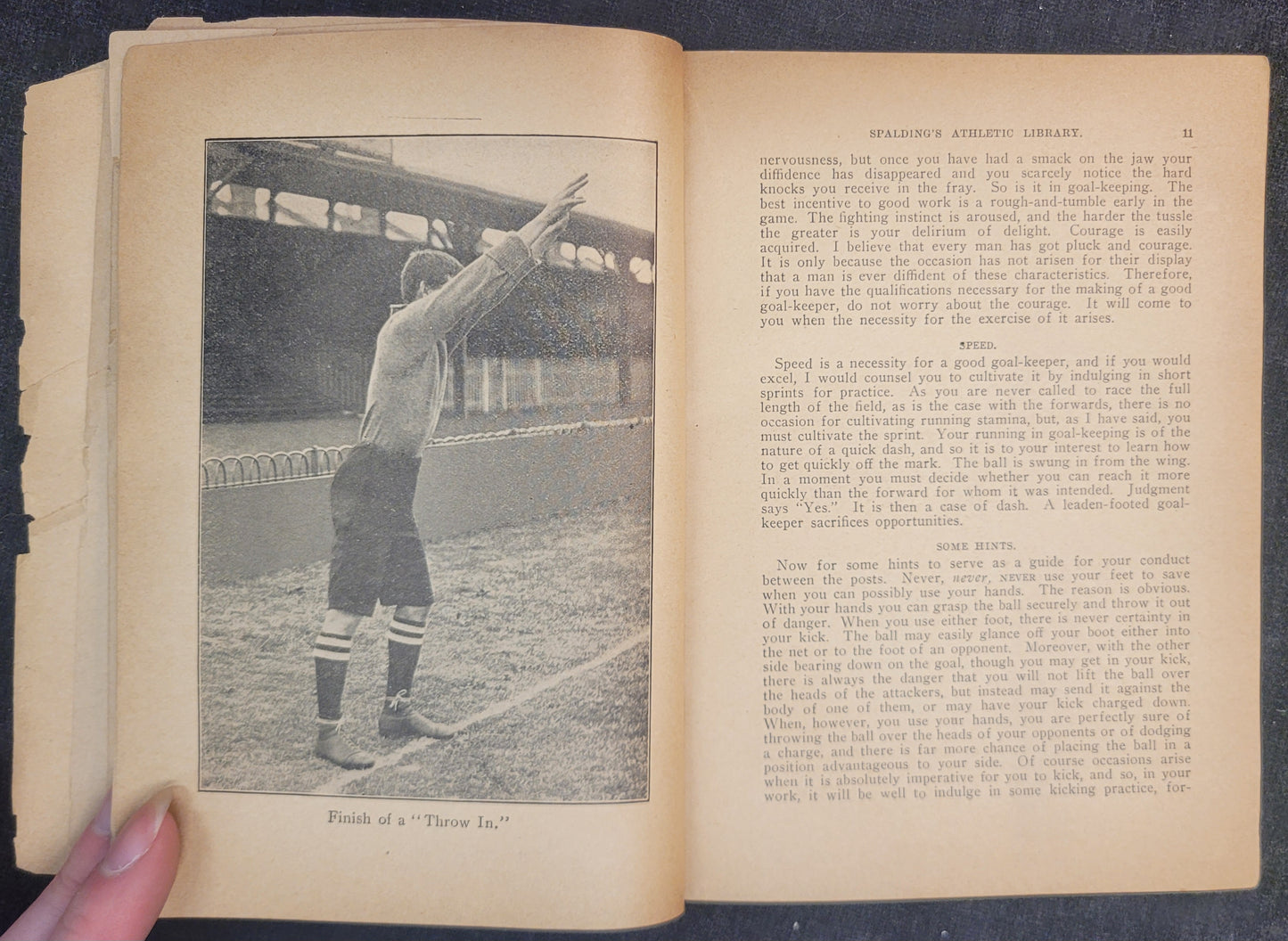 Spalding's How To Play "Soccer" - Missing Cover - 1920