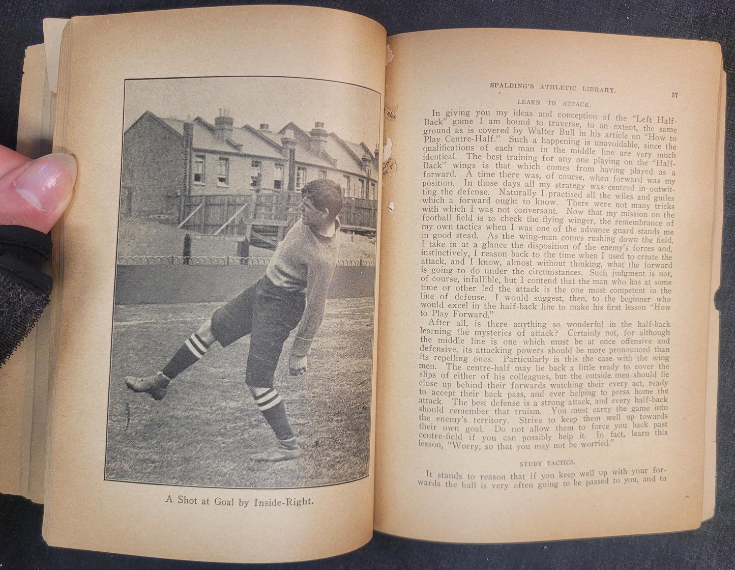 Spalding's How To Play "Soccer" - Missing Cover - 1920