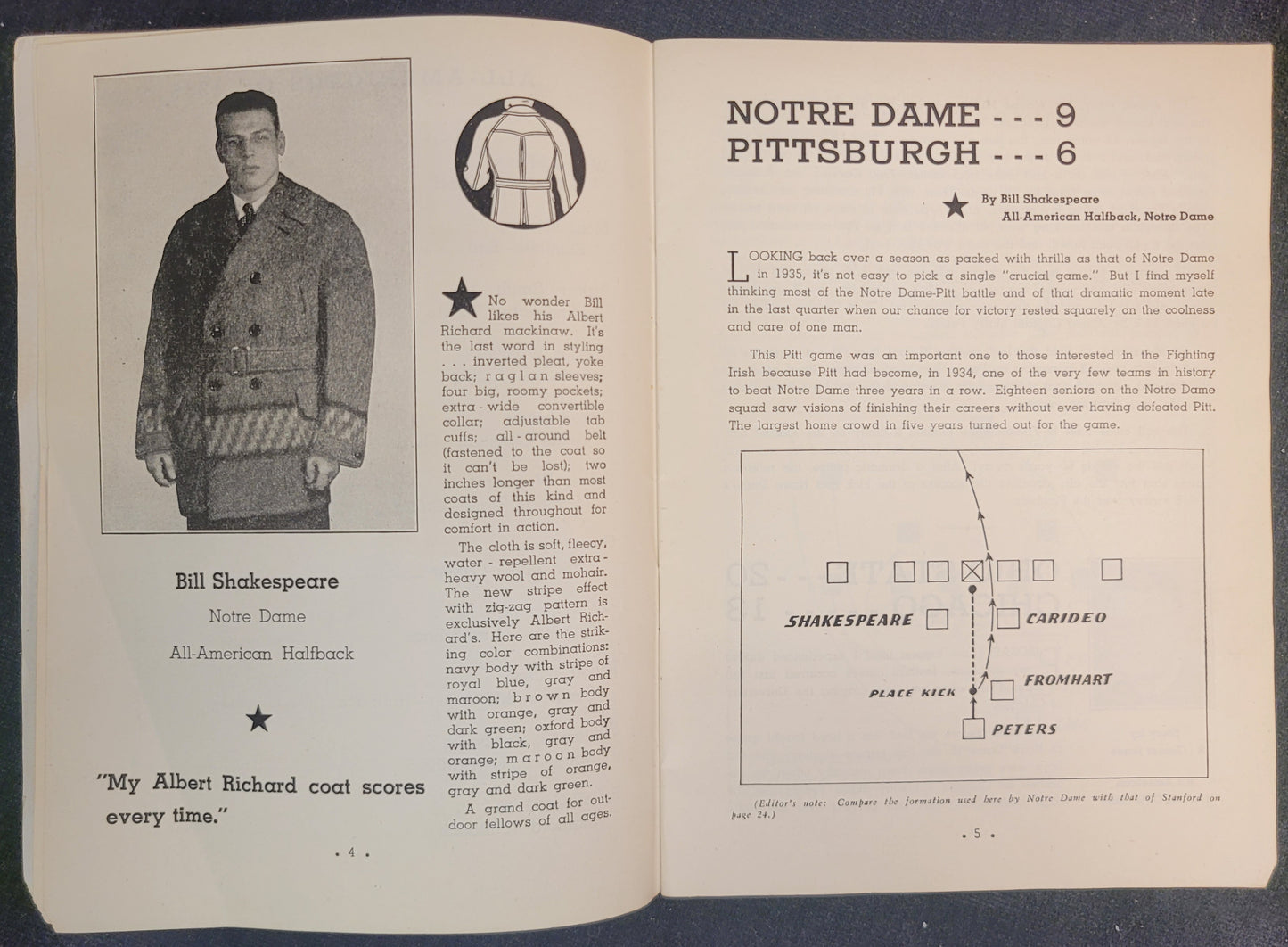 Crucial Games and the Plays That Won Them - 1936