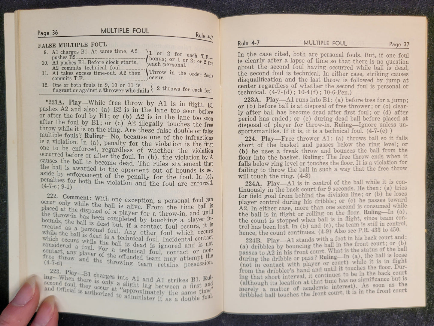 Basketball Case Book 1956-57