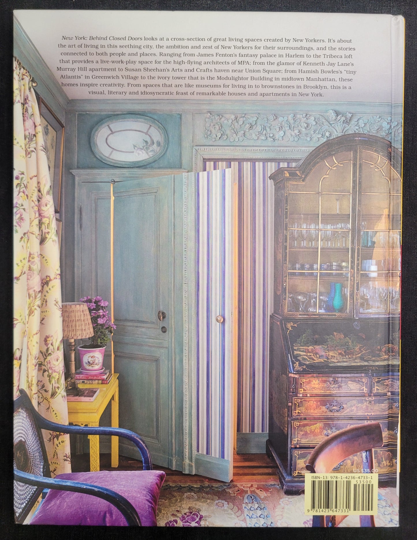 New York Behind Closed Doors by Polly Devlin with photos by Annie Schlechter