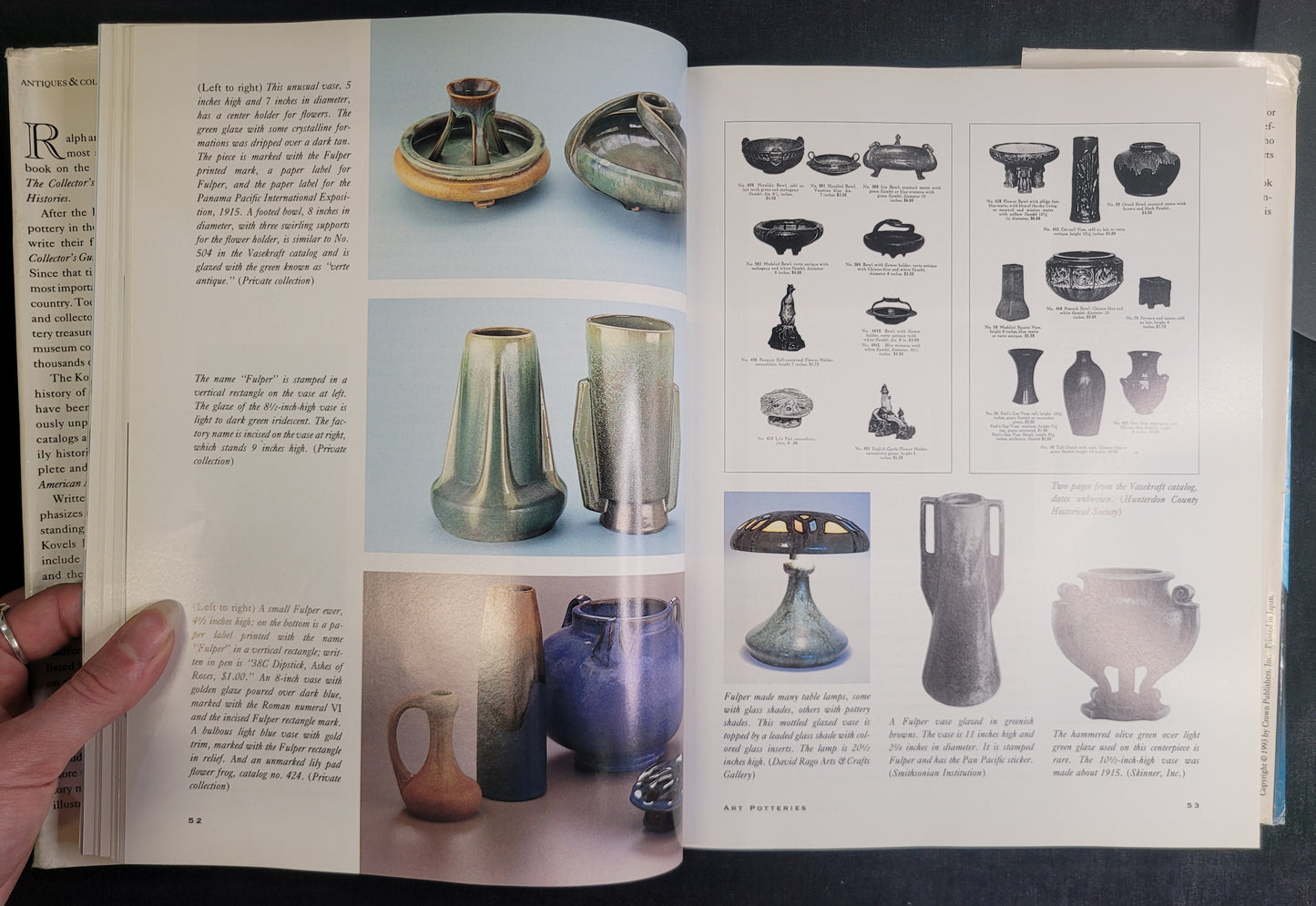 Kovel's American Art Pottery by Ralph and Terry Kovel - 1993