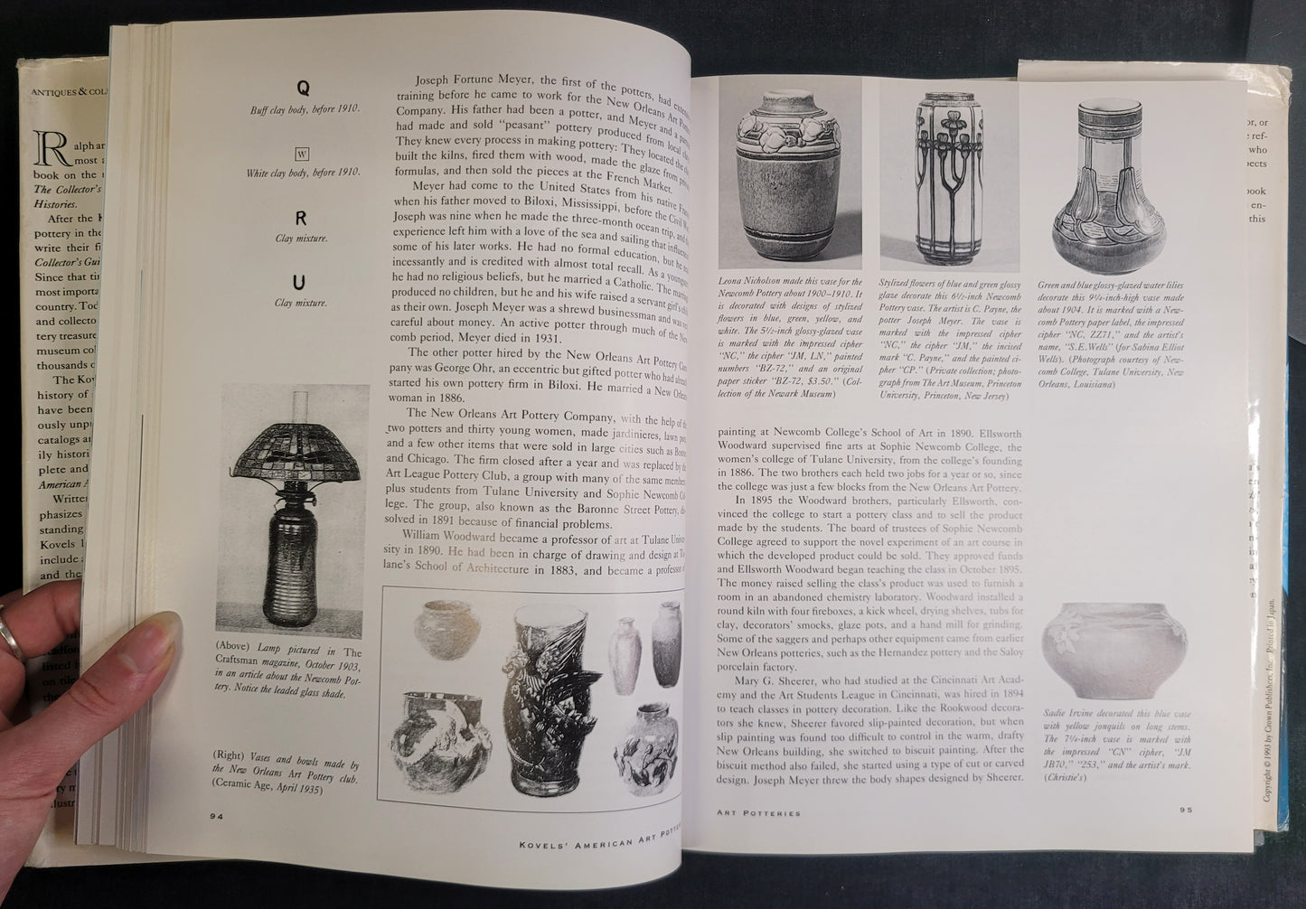 Kovel's American Art Pottery by Ralph and Terry Kovel - 1993