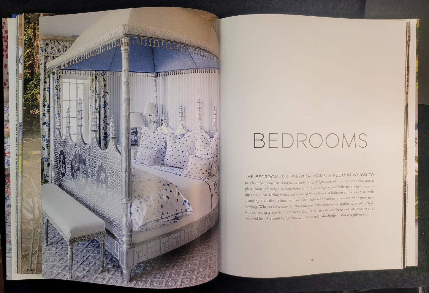 D. Porthault - The Art of Luxury Linens by Brian D. Coleman and photos by Erik Kvalsvik