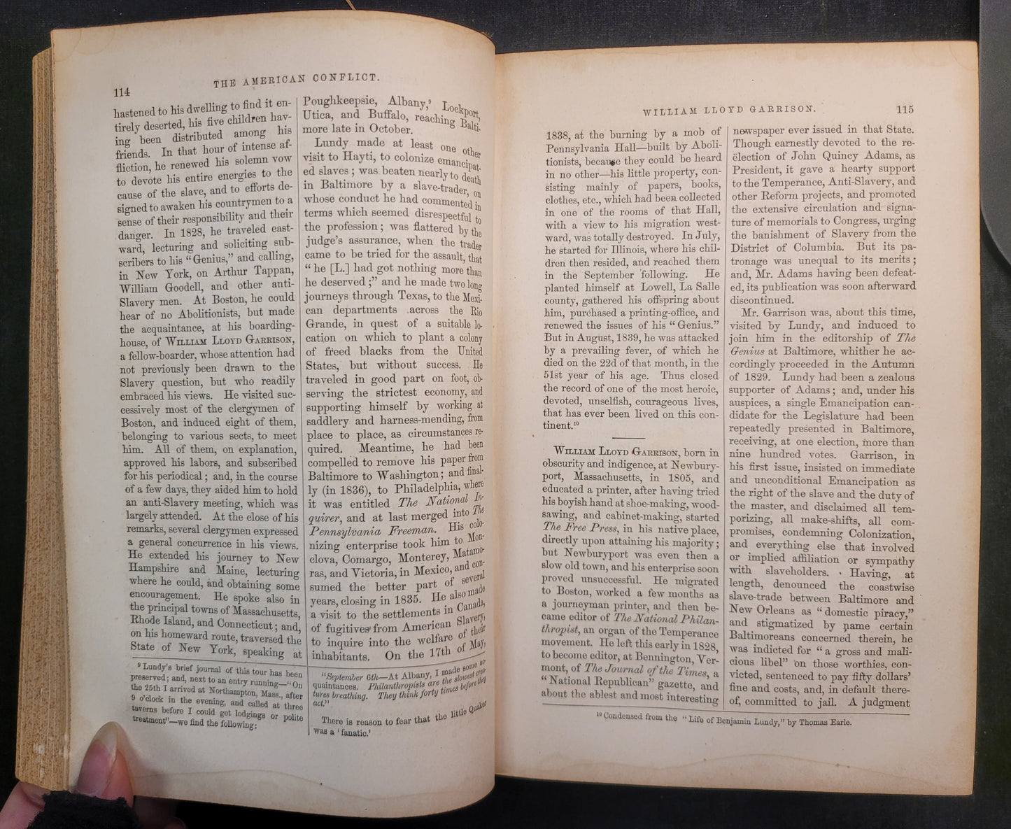 The American Conflict - Volume 1 of 2 by Horace Greeley - 1864 First Edition