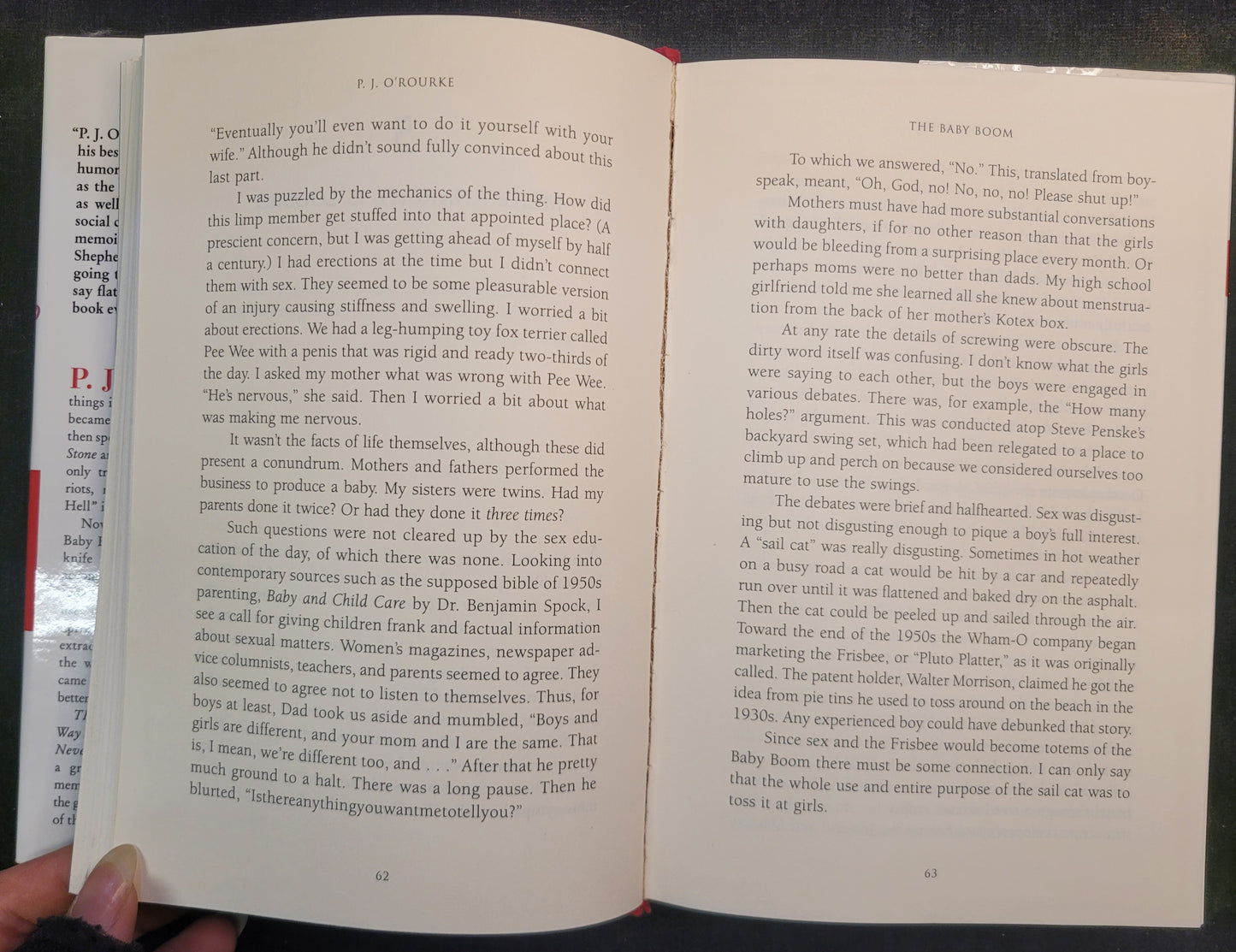 The Baby Boom: How It Got That Way... And It Wasn't My Fault... And I'll Never Do It Again by P.J. O'Rourke - 2014