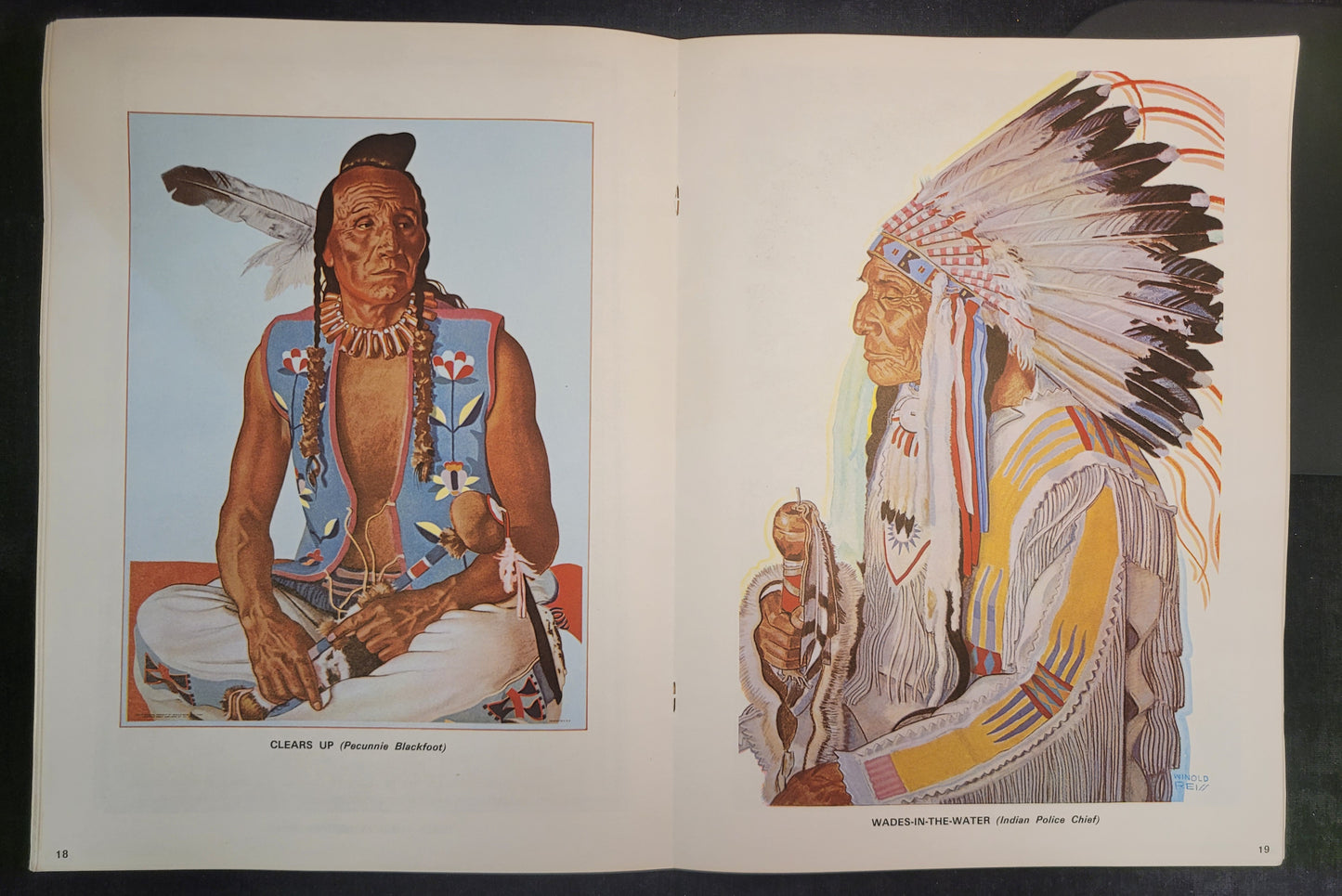 Indians of the Northwest by Winold Reiss - 1960s