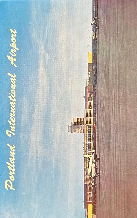 Portland International Airport, Portland, Oregon - Vintage Postcard