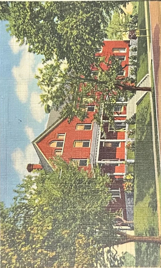 Post Headquarters, Jefferson Barracks, Missouri - Vintage Postcard