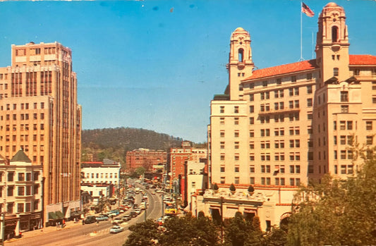 Hot Springs National Park - Arkansas - Vintage Postcard