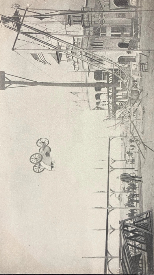 RPPC - An Open Air Performance, Ontario Beach Park - Canada - Vintage Offset Printed Storefront Post