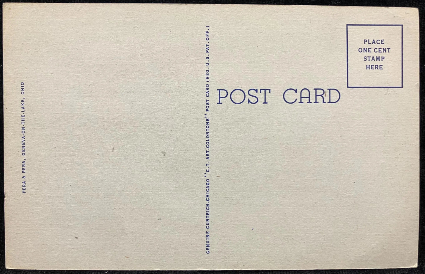 Pennsylvania Lodge, Geneva-on-the-Lake, Ohio - Vintage Lodge Postcard