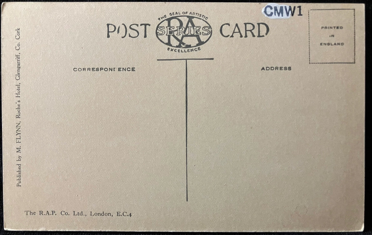 Cromwell's Bridge, Glengarriff Co. - Cork, Ireland - Vintage Bridge Postcard