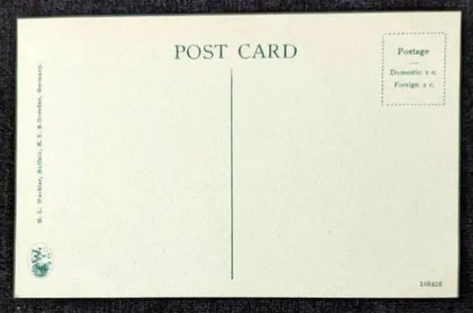 Polar Bears at Belle Isle Park in Detroit, Michigan - Vintage Zoo Postcard