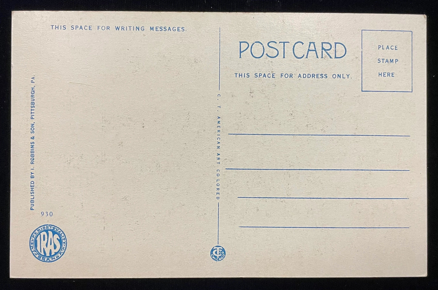 Rogers Court - Ashland, Kentucky - Vintage Postcard