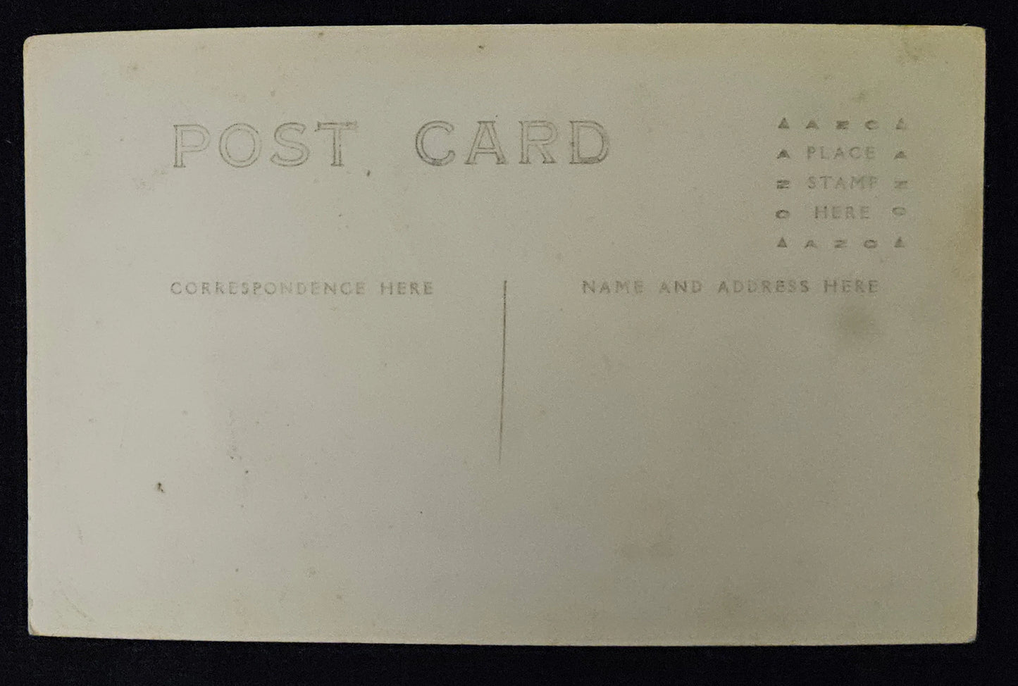 RPPC Steam Engine Train with steam coming out - 1915 Sepia Tone Vintage Postcard