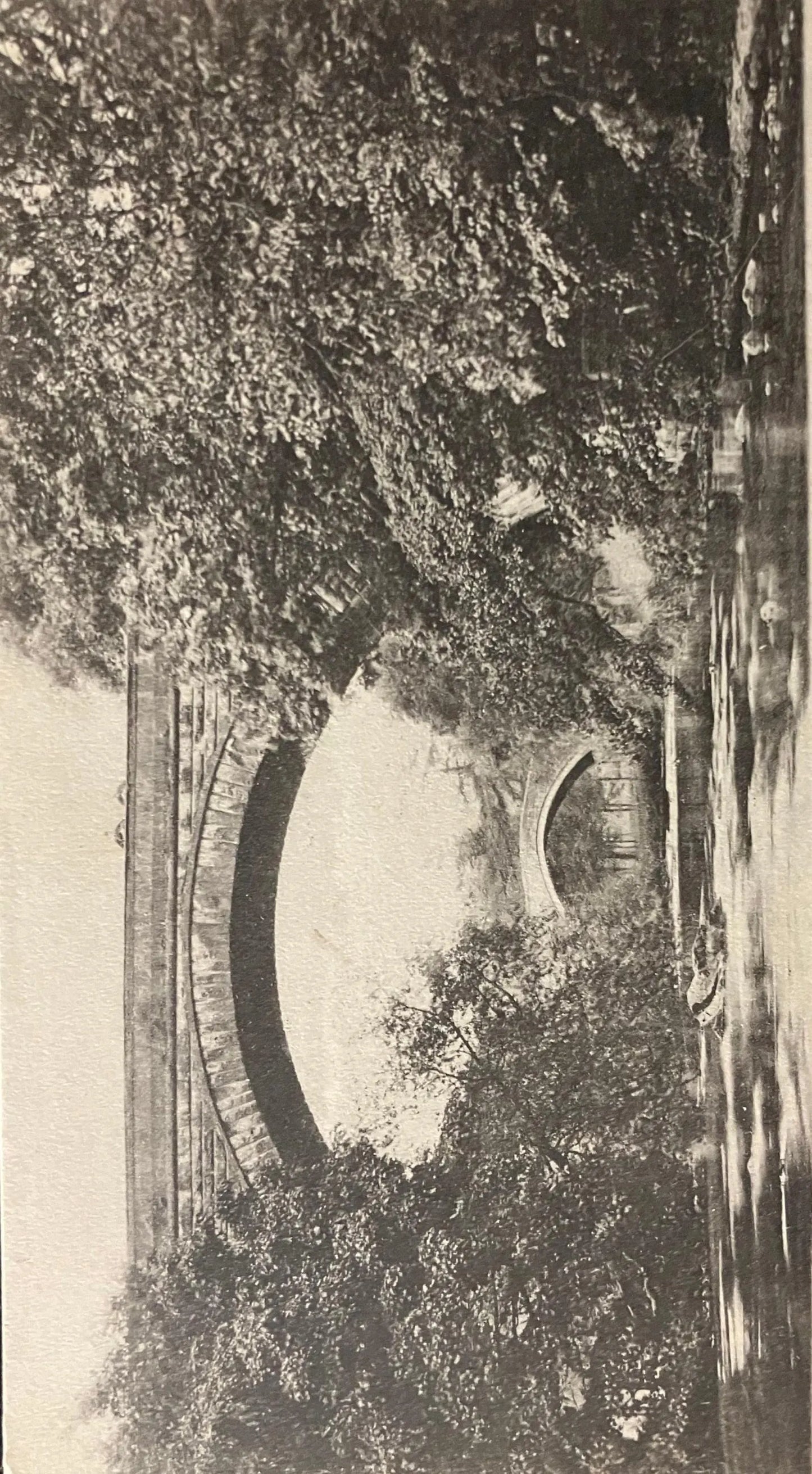 Auld and New Brigs o' Doon, Ayr - Vintage United Kingdom Postcard- 1920 Bridges in the UK - Real Photo offset Printed