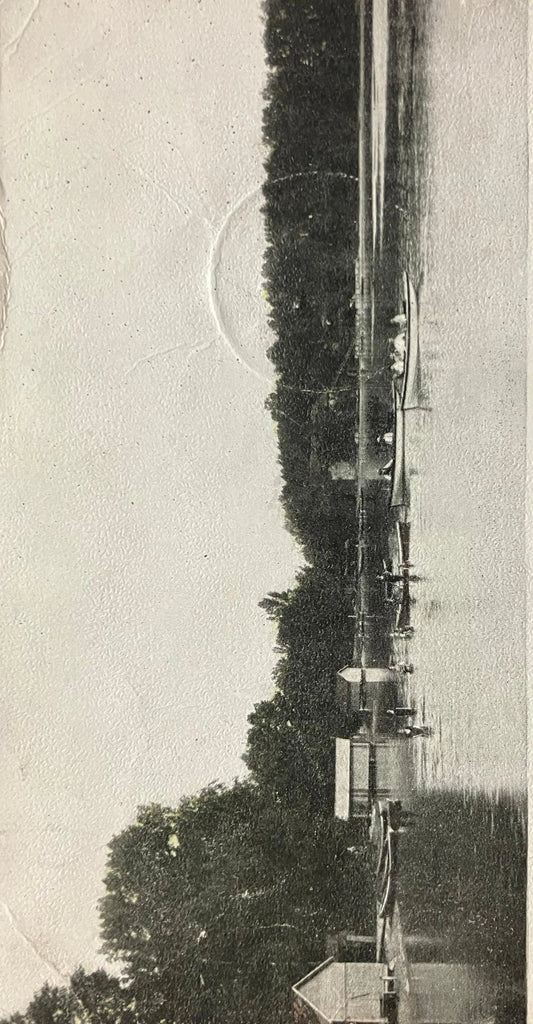 Pretty Lake, Plymouth, Indiana - H. P. Fuller - Vintage Postcard