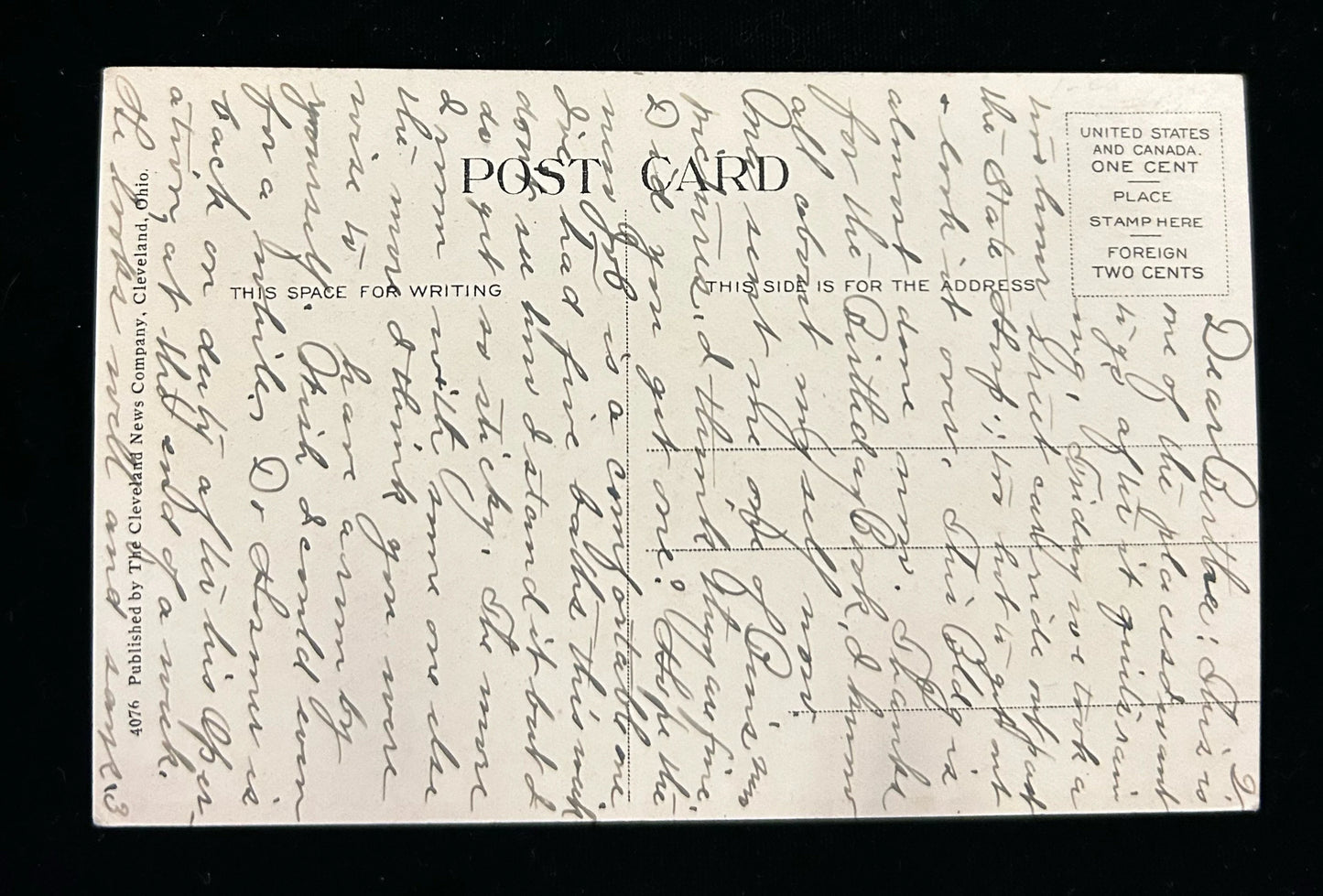 New City Hall, Cleveland, Ohio - Vintage Postcard