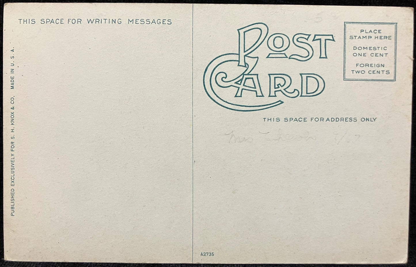 Prospect Ave. Congregational Church, 29th and Prospect Ave., Kansas City, Missouri - Vintage Church Postcard