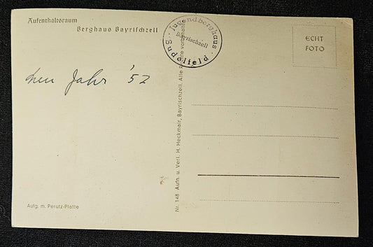 1950s Mountain Resort in Bayrischzell, Germany - Vintage Postcard
