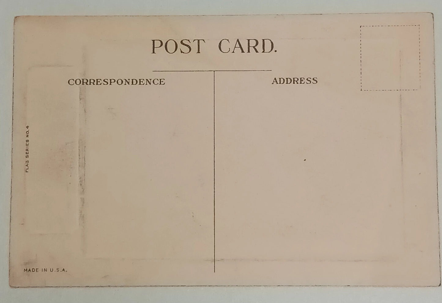 Our Flag, the Flag of Liberty - Vintage Unbranded - Flag Series No. 4 - 1918